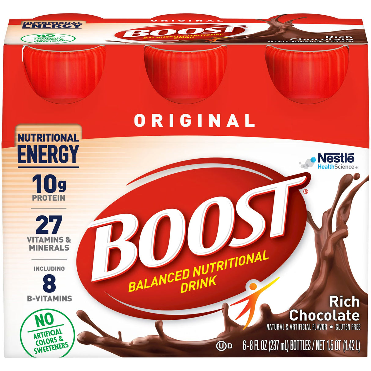 Boost Original Ready to Drink Nutritional Drink, Rich Chocolate, 8 oz