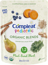 Compleat Pediatric Organic Blends Tube Feeding Formula, Plant Based, 10.1 oz