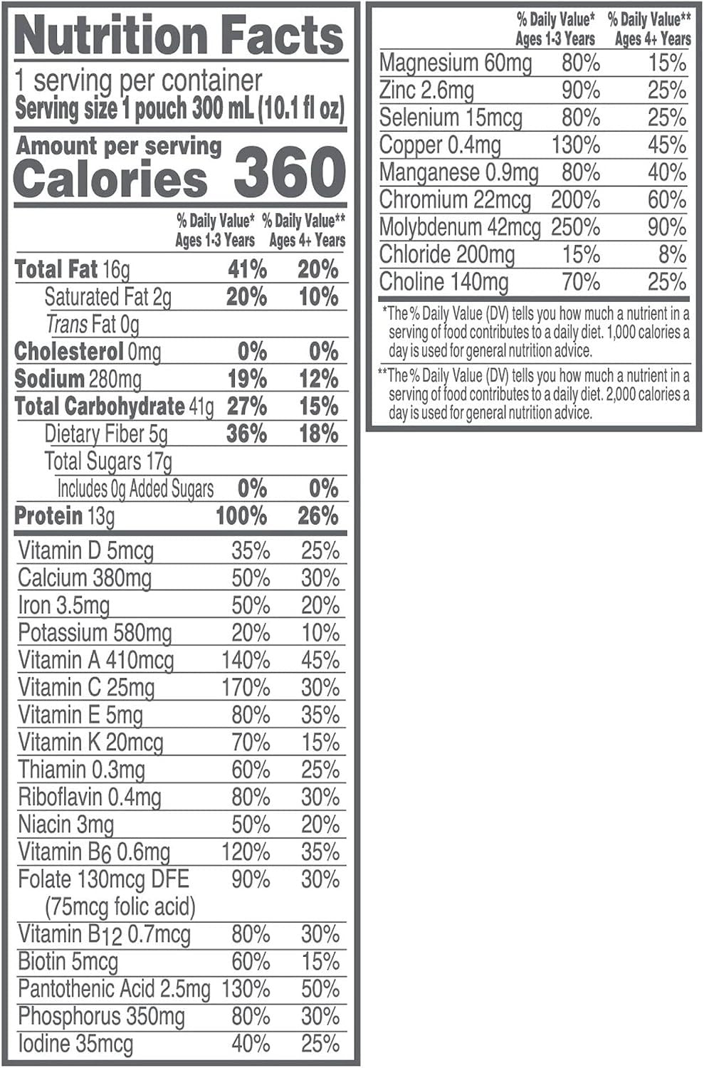 Compleat Pediatric Organic Blends Tube Feeding Formula, Plant Based, 10.1 oz