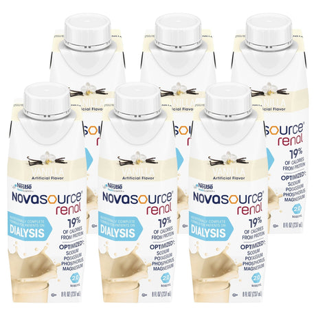 Novasource Renal Nutritional Supplement, Vanilla, 8 oz