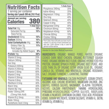 Compleat Organic Blends Oral Supplement, Chicken-Garden, 10.1 oz