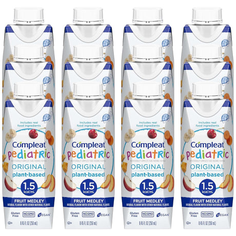Compleat Pediatric Original Tube Feeding Formula, Fruit Medley, 250 mL