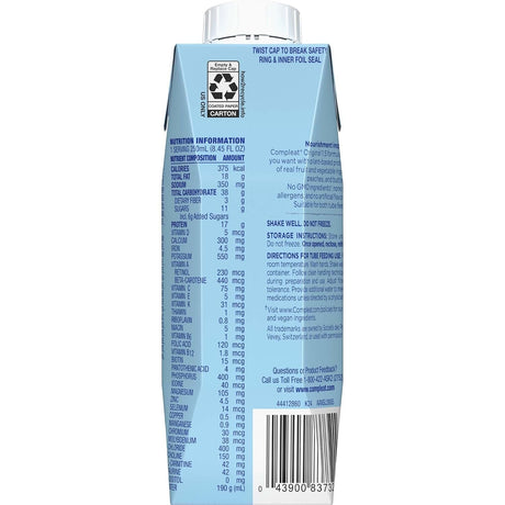 Compleat Original 1.5 Tube Feeding Formula, Fruit Medley, 250 mL