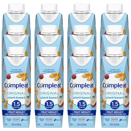 Compleat Original 1.5 Tube Feeding Formula, Fruit Medley, 250 mL