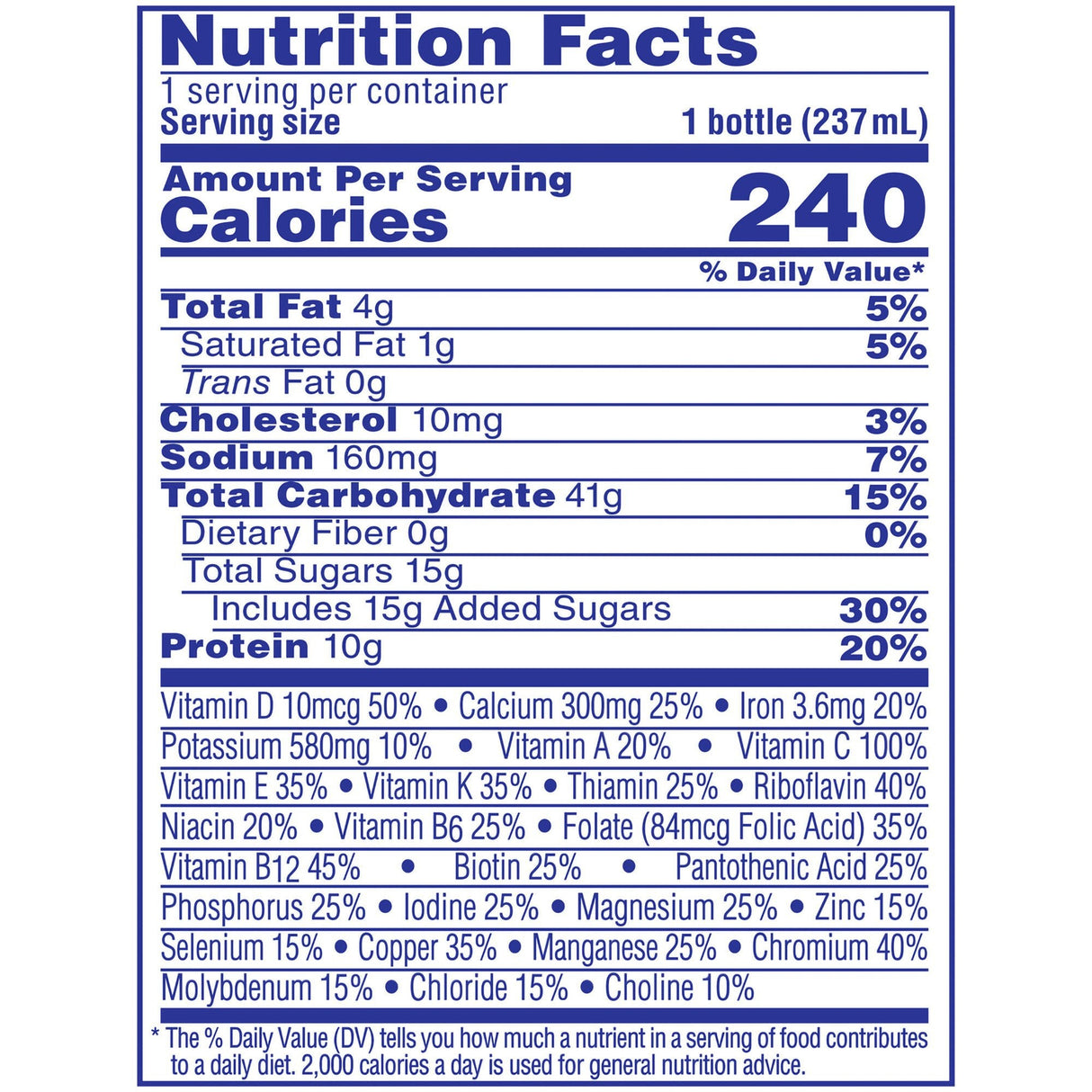 Carnation Breakfast Essentials Oral Supplement Drink, Rich Milk Chocolate, 8 oz