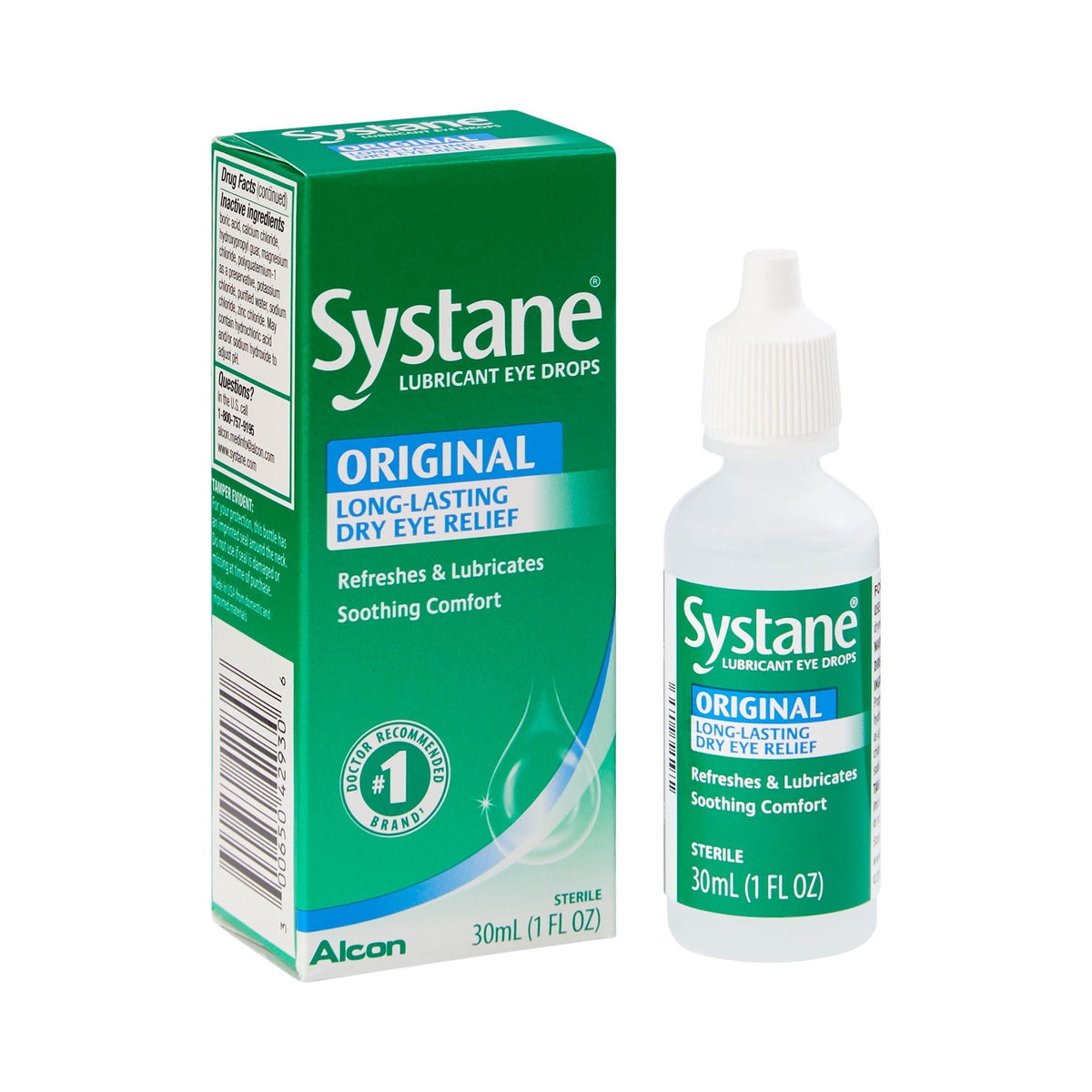 Systane Lubricant Eye Drops, 0.3% - 0.4%, 1 oz - 00065042930 - LL Medico