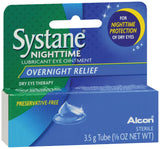 Systane Nighttime Lubricant Eye Ointment, Mineral Oil / White Petrolatum, Sterile, 3.5 g - 00065050939 - LL Medico