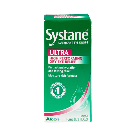 Systane Ultra Lubricant Eye Drops, 0.34 oz, Sterile - 00065143105 - LL Medico