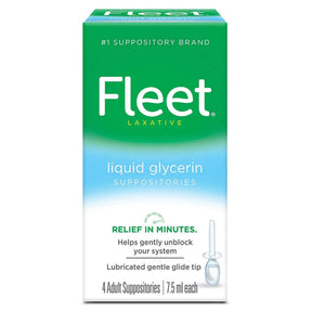 Fleet Glycerin Laxative Suppository, 5.4 Gram Strength, 7.5 mL - 00132018582 - LL Medico