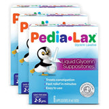 Pedia-Lax Liquid Glycerin Suppositories for Kids, Glycerin, 2.8 Gram - 00132019012 - LL Medico