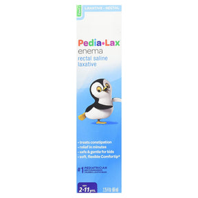 Pedia-Lax Enema, Monobasic Sodium Phosphate / Dibasic Sodium Phosphate, 2.25 oz - 00132020220 - LL Medico
