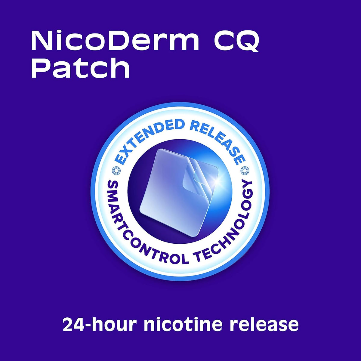 NicoDerm CQ Nicotine Transdermal System Clear Patches, Step 2, 14 mg - 00135019502 - LL Medico