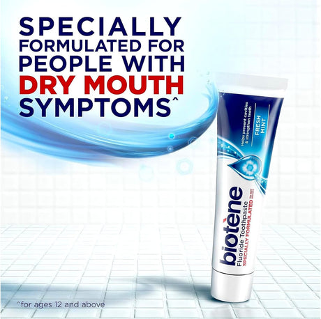 Biotène Fluoride Toothpaste, Fresh Mint, 4.3 oz