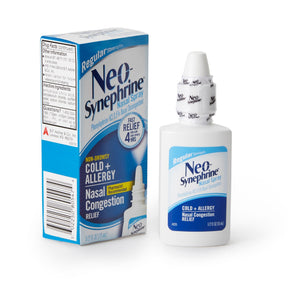 Neo-Synephrine Sinus Relief Nasal Spray, Phenylephrine HCl 0.5%, 15 mL - 00225080547 - LL Medico