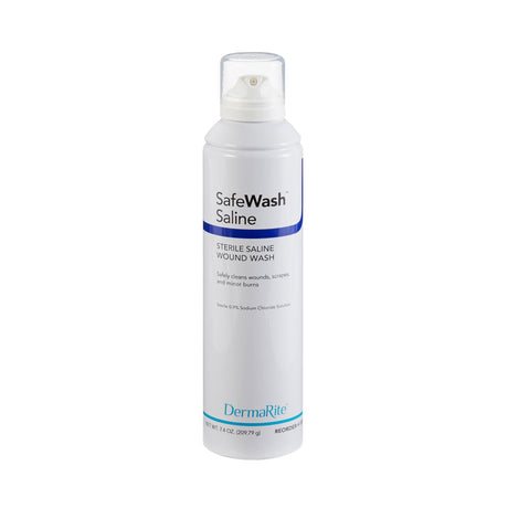 SafeWash Irrigation Solution, Sodium Chloride 0.9%, 7.1-ounce Spray Can