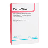 Dermarite DermaView Transparent Film Dressing, 4 x 5 Inch