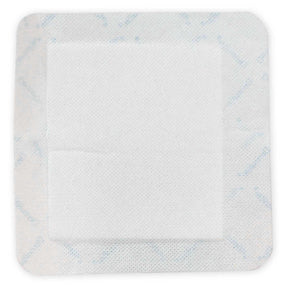DermaRite Bordered Gauze, Island Dressing, 6 x 6", White, Gauze, NonSterile - 00256-Single - LL Medico