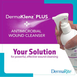 DermaRite's DermaKlenz PLUS Wound Cleanser - Spray Bottle, 8 oz.