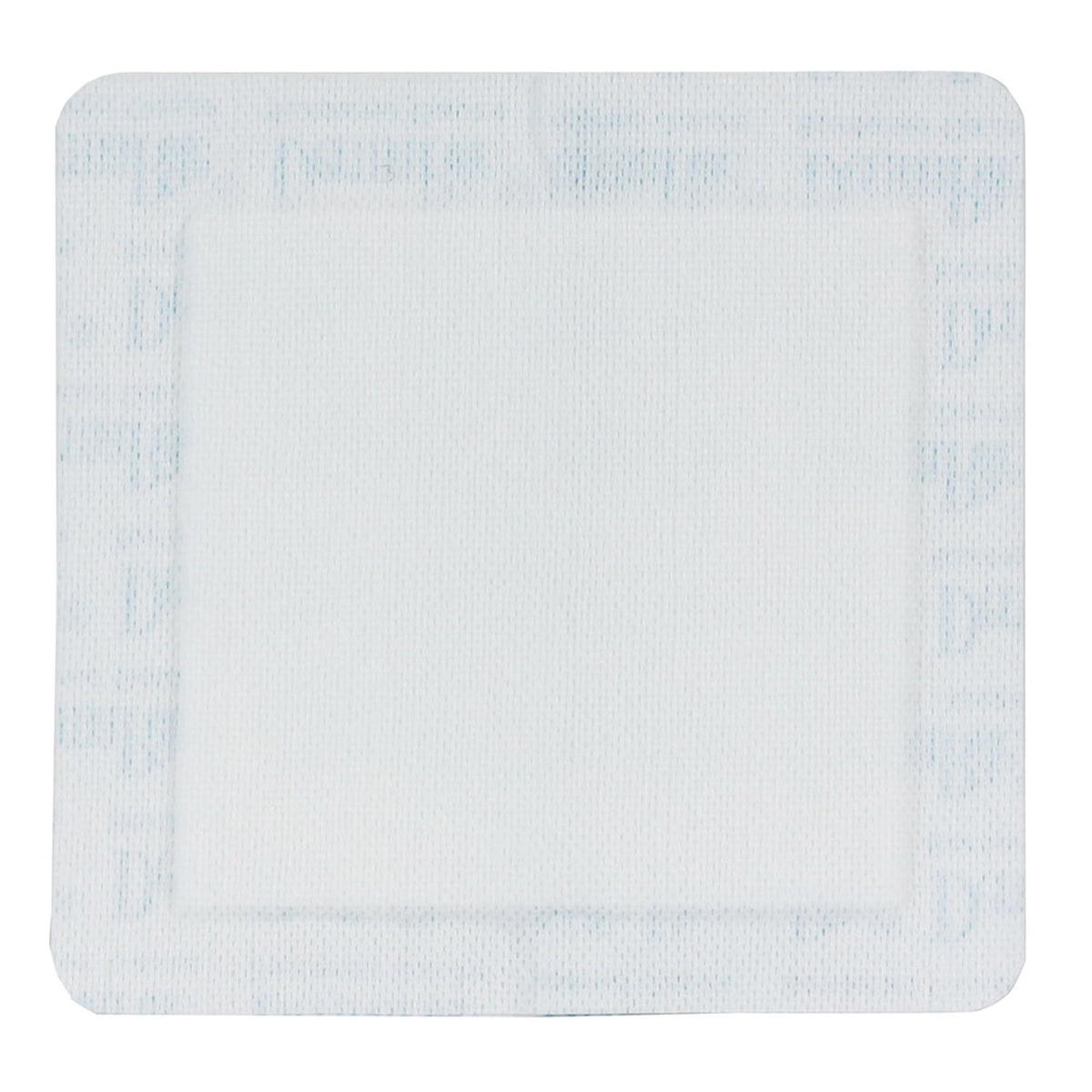 DermaRite Bordered Gauze, Island Dressing, 4 x 4", White, Gauze, Sterile - 00262E-Single - LL Medico