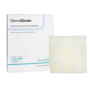 Dermarite DermaGinate Alginate Dressing, 4 x 8 inch