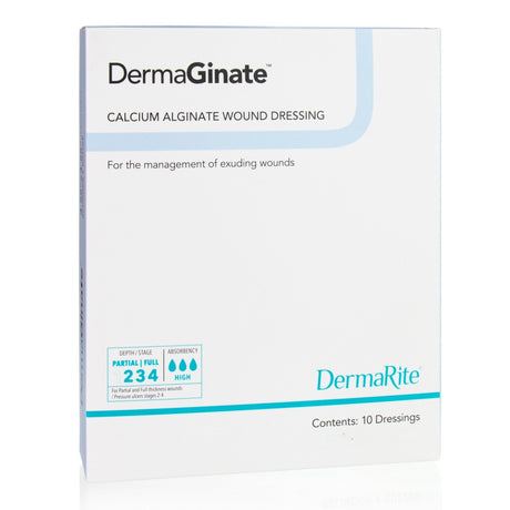 Dermarite DermaGinate Alginate Dressing, 4 x 8 inch