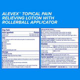 AleveX Pain Relieving Lotion, Max Strength Menthol, Roll-On, 2.5 oz - 00280005001 - LL Medico