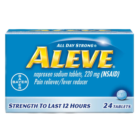 Aleve Naproxen Sodium Pain Relief, 220 mg, Tablet