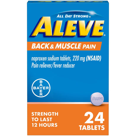 Aleve Naproxen Sodium Pain Relief, 220 mg, Tablet