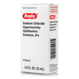 Rugby Sodium Chloride Hypertonicity Agent Eye Drops, 5%, 15 mL - 00536125494 - LL Medico