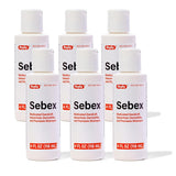 Rugby Sebex Medicated Dandruff, Seborrheic Dermatitis & Psoriasis Shampoo, Unscented, 4 fl oz