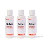 Rugby Sebex Medicated Dandruff, Seborrheic Dermatitis & Psoriasis Shampoo, Unscented, 4 fl oz