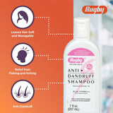 Rugby Anti-Dandruff Shampoo, Selenium Sulfide 1%, 7 fl oz