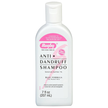 Rugby Anti-Dandruff Shampoo, Selenium Sulfide 1%, 7 fl oz