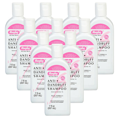 Rugby Anti-Dandruff Shampoo, Selenium Sulfide 1%, 7 fl oz