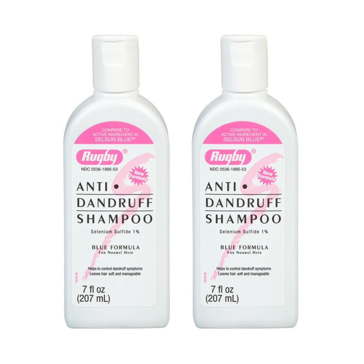 Rugby Anti-Dandruff Shampoo, Selenium Sulfide 1%, 7 fl oz