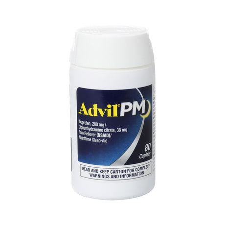 Advil PM Caplets, Ibuprofen 200 mg, Diphenhydramine 38 mg, Nighttime Sleep Aid