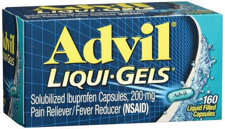 Advil Liqui-Gels Pain Relief, Ibuprofen 200 mg, Capsule