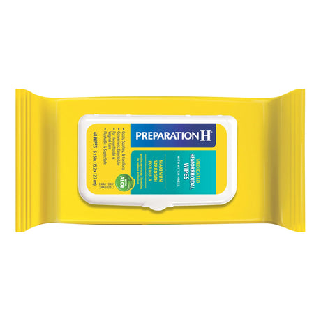 Preparation H Medicated Hemorrhoidal Wipes, Witch Hazel & Aloe, Maximum Strength