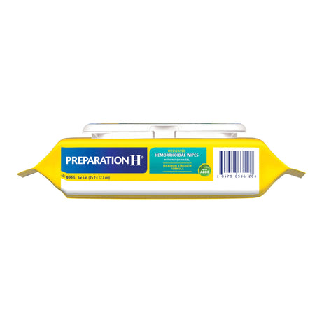 Preparation H Medicated Hemorrhoidal Wipes, Witch Hazel & Aloe, Maximum Strength