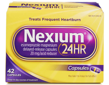 Nexium 24HR ClearMinis Acid Reducer Delayed Release Capsules, Esomeprazole Magnesium 20 mg