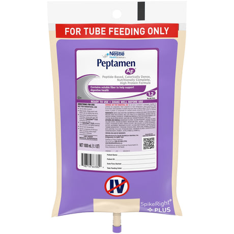 Peptamen AF Tube Feeding Formula, Unflavored, 1000 mL