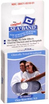Sea-Band Nausea Relief Acupressure Wrist Band, Drug-Free - 00872700001 - LL Medico