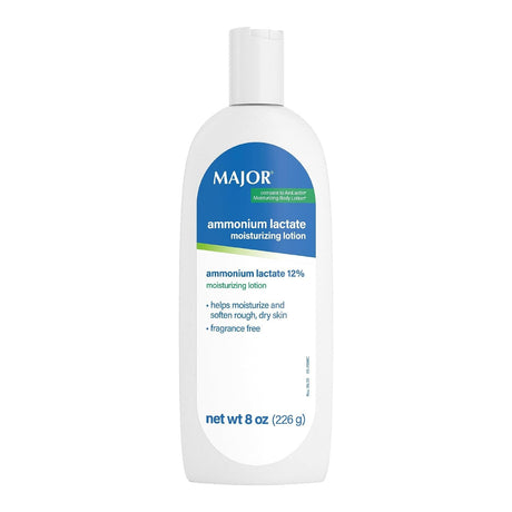 Major Ammonium Lactate 12% Moisturizing Lotion, Fragrance Free, Unscented