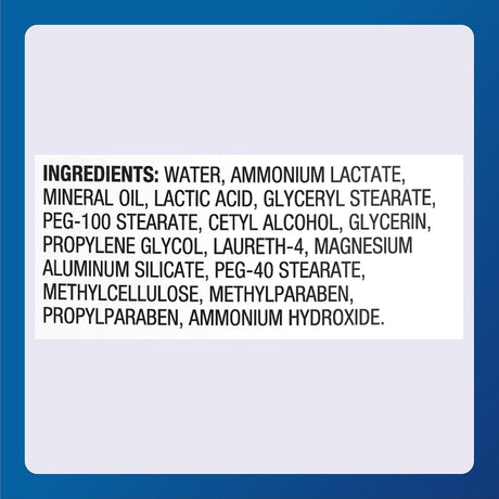 Major Ammonium Lactate 12% Moisturizing Lotion, Fragrance Free, Unscented