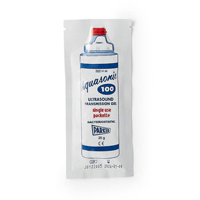 Aquasonic Ultrasound Gel Packet, High Viscosity, NonSterile, 20 Gram