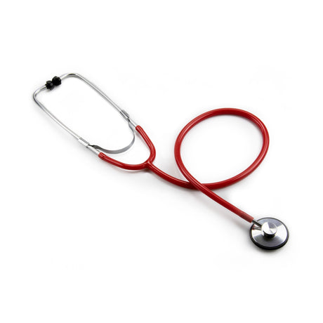 McKesson Entrust Performance Nurse Stethoscope, Red, 21" Tube