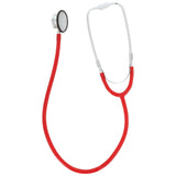 McKesson Dual-Head Stethoscope, Red, 22" Tube