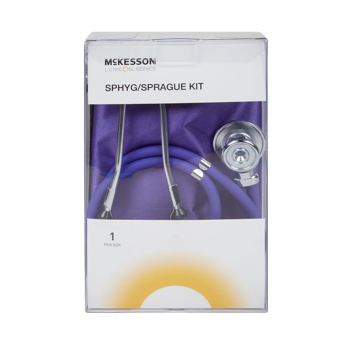 McKesson Aneroid Sphygmomanometer and Sprague Stethoscope Kit, Adult Cuff, 23 to 33 cm
