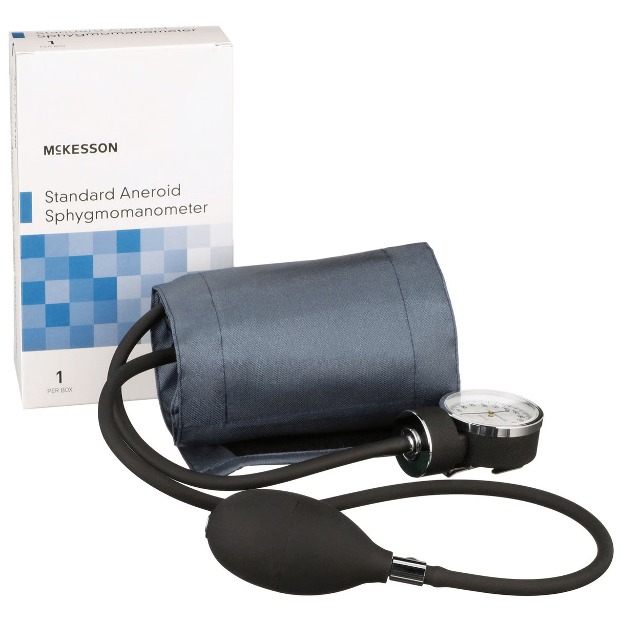 McKesson Aneroid Sphygmomanometer, Pocket, Adult Cuff, 23 - 40 cm