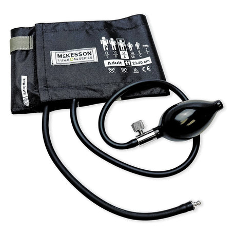 McKesson LUMEON Blood Pressure Cuff and Bulb, Adult, 23 to 40 cm